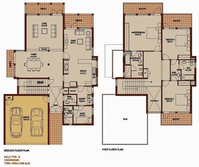 Arabian Ranches Communities Villas Townhouses Master Plan Floor And Amenities Guideline Portal
